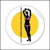 3" Round Sticker (Set of 6)