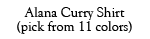 Mens Alana Curry Shirt