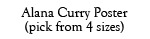 Alana Curry Poster