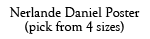 Nerlande Daniel 23"x34" Poster